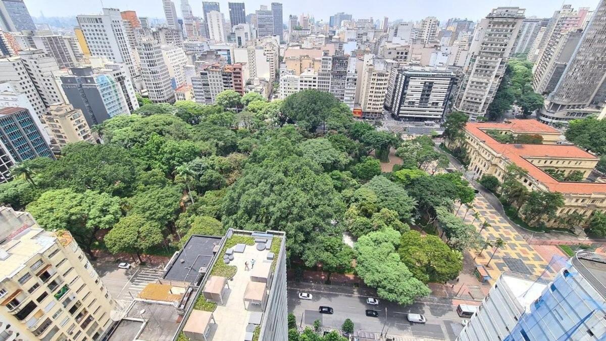 상파울루 Trevizzo Setin Praca Da Republica 아파트 외부 사진